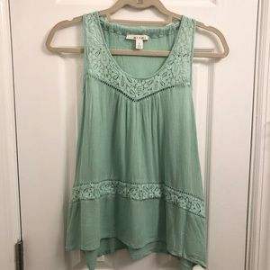 cute seafoam green MIAMI tank top